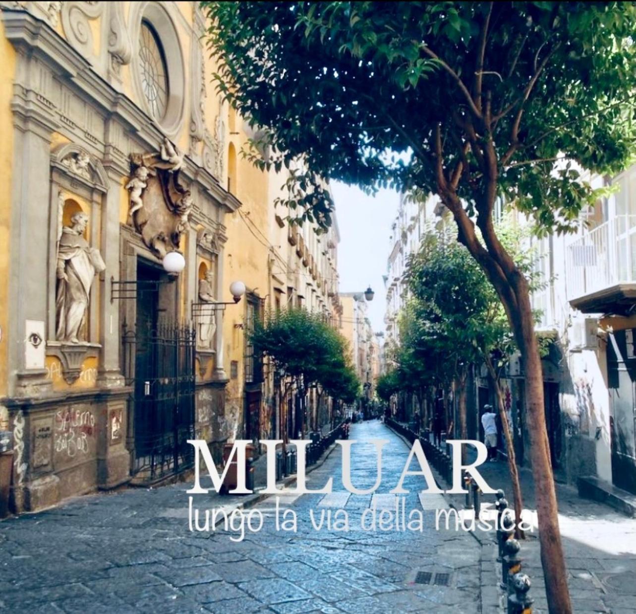 مبيت وإفطار نابولي Miluar - Centro Storico - Lungo La Via Della Musica المظهر الخارجي الصورة